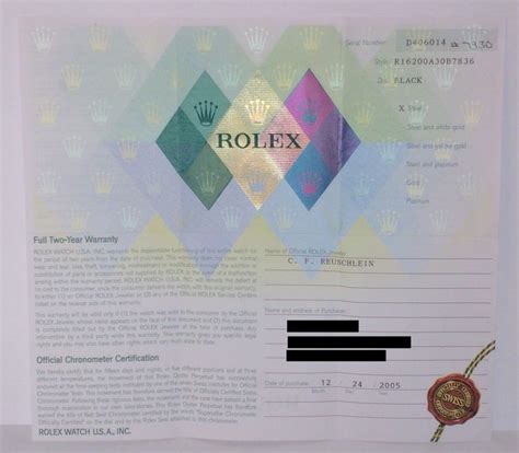 rolex garantie paper|Rolex guarantee papers.